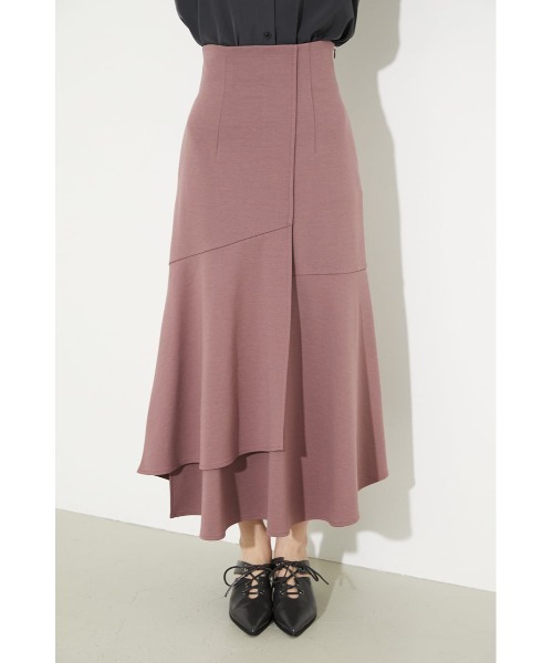 rienda(リエンダ)の「アシンメトリーラップカットマーメイドスカート(スカート・レディース・ブラック/ピンク/ライトベージュ・SMALL/MEDIUM)」の7枚目の写真