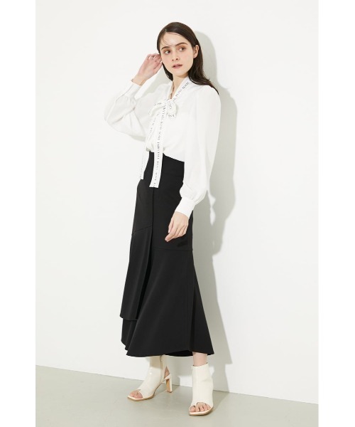 rienda(リエンダ)の「アシンメトリーラップカットマーメイドスカート(スカート・レディース・ブラック/ピンク/ライトベージュ・SMALL/MEDIUM)」の16枚目の写真