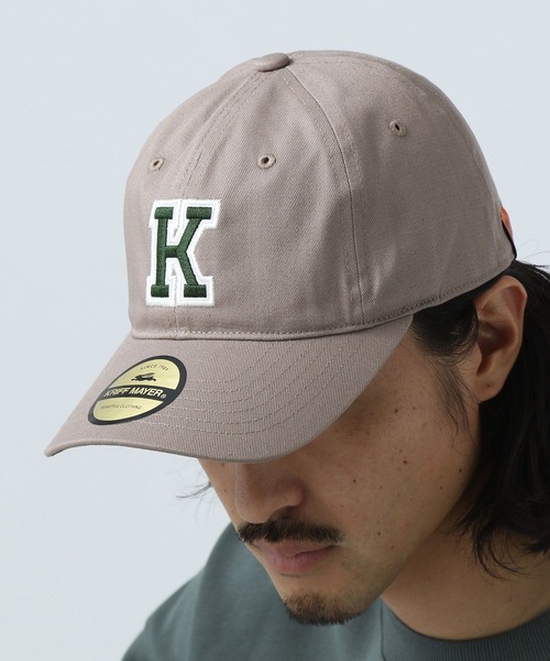 KRIFF MAYER(クリフメイヤー)の「【KRIFF MAYER(クリフメイヤー)】別注ツイルキャップ(キャップ・メンズ・ベージュ/グリーン/ブラック/アクア・FREE)」の3枚目の写真