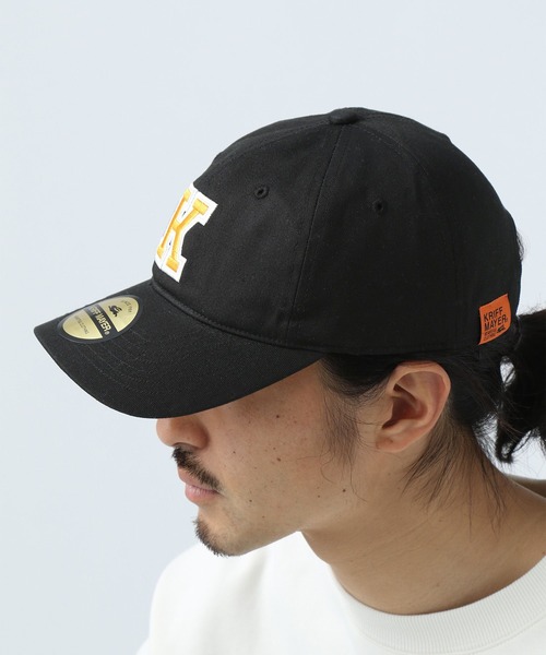 KRIFF MAYER(クリフメイヤー)の「【KRIFF MAYER(クリフメイヤー)】別注ツイルキャップ(キャップ・メンズ・ベージュ/グリーン/ブラック/アクア・FREE)」の2枚目の写真