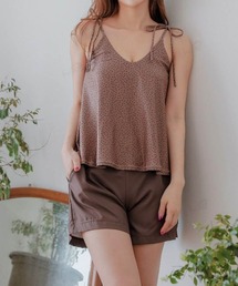 フレアビスチェビキニ×ショートパンツセット水着