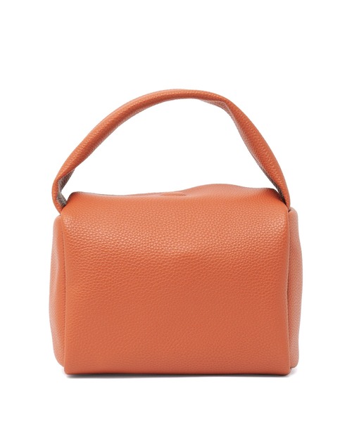 VitaFelice（ヴィータフェリーチェ）の「キューブポーチバッグ ミニトートバッグ（ボストンバッグ・レディース・ホワイト/グリーン/シルバー/オレンジ・FREE）」の20枚目の写真