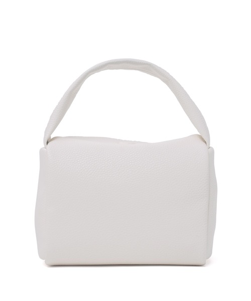 VitaFelice（ヴィータフェリーチェ）の「キューブポーチバッグ ミニトートバッグ（ボストンバッグ・レディース・ホワイト/グリーン/シルバー/オレンジ・FREE）」の13枚目の写真