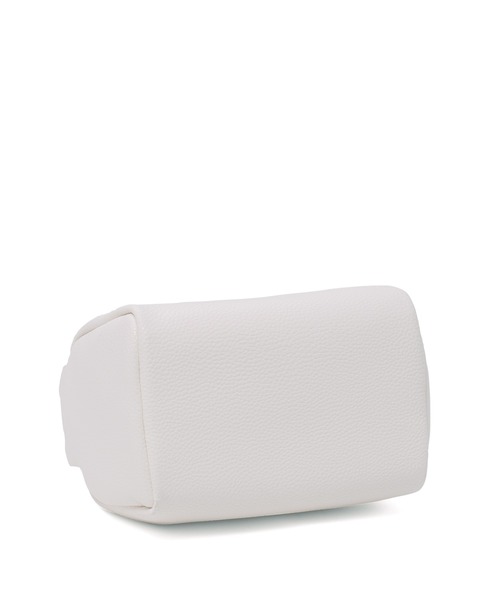 VitaFelice（ヴィータフェリーチェ）の「キューブポーチバッグ ミニトートバッグ（ボストンバッグ・レディース・ホワイト/グリーン/シルバー/オレンジ・FREE）」の18枚目の写真