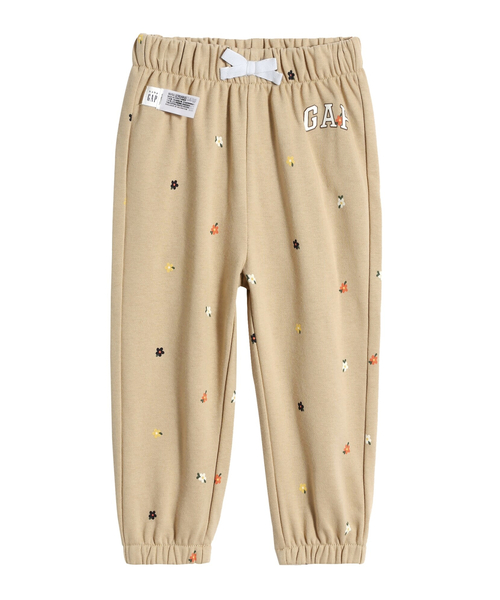 GAP（ギャップ）の「GAPファッションロゴ ジョガーパンツ (幼児)（スウェットパンツ・キッズ・ベージュ/マルチ・18-24M/2 YRS/3 YRS/5 YRS/12-18M/4 YRS）」の5枚目の写真