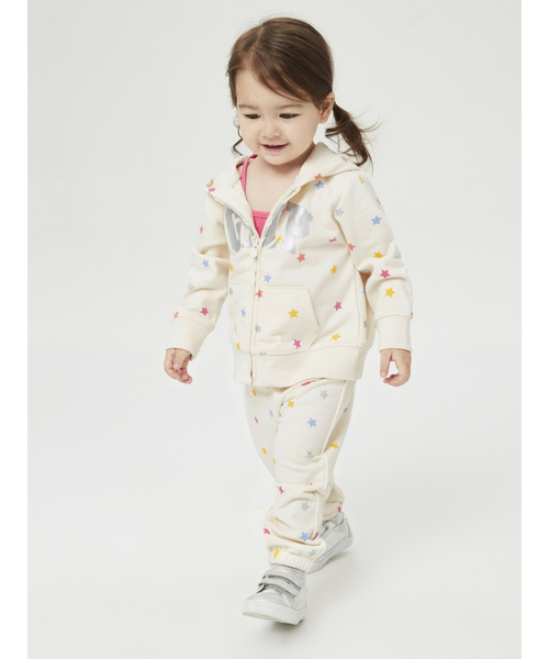 GAP（ギャップ）の「GAPファッションロゴ ジョガーパンツ (幼児)（スウェットパンツ・キッズ・ベージュ/マルチ・18-24M/2 YRS/3 YRS/5 YRS/12-18M/4 YRS）」の6枚目の写真