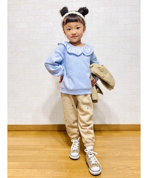 GAP（ギャップ）の「GAPファッションロゴ ジョガーパンツ (幼児)（スウェットパンツ・キッズ・ベージュ/マルチ・18-24M/2 YRS/3 YRS/5 YRS/12-18M/4 YRS）」の8枚目の写真