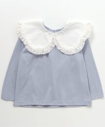 apres les cours | WEB限定 BIGカラー長袖Tシャツ(Tシャツ/カットソー)