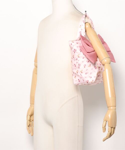 Maison de FLEUR（メゾンドフルール）の「Pink Sweets Maniaリボントートバッグ（トートバッグ・レディース・ピンク・FREE）」の11枚目の写真