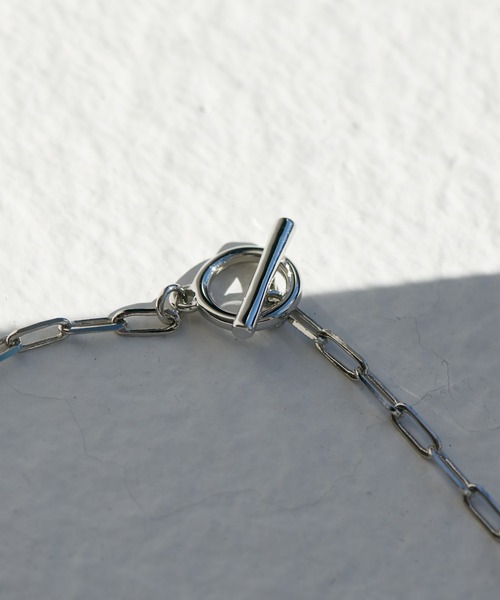 GOLDY(ゴールディ)の「【GOLDY】ストーンハートネックレス(ネックレス・レディース・ホワイト/ブラック/グリーン・FREE)」の8枚目の写真