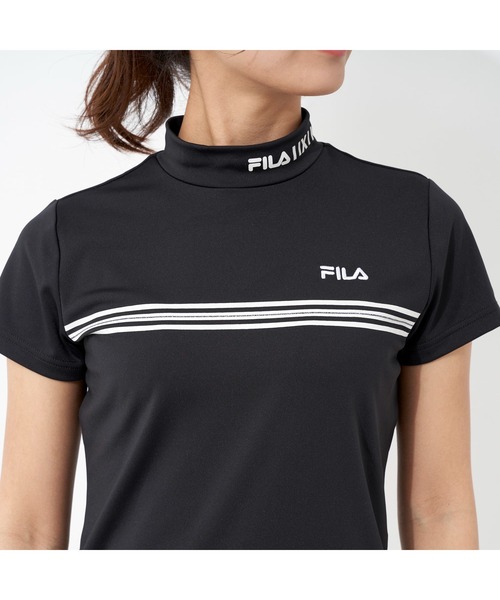 ブラウス シャツ 「FILA GOLF/フィラゴルフ」レディース半袖シャツ　ゴルフ　吸汗速乾　UVカット レディース FILA GOLF ブラウス シャツ 「FILA GOLF/フィラゴルフ