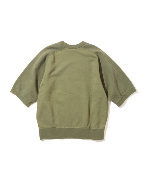 Nigel Cabourn（ナイジェルケーボン）の「Nigel Cabourn　フレンチテリーハーフスウェット 80440021045（Tシャツ/カットソー・メンズ・カーキ/アーミー・50/48）」の10枚目の写真