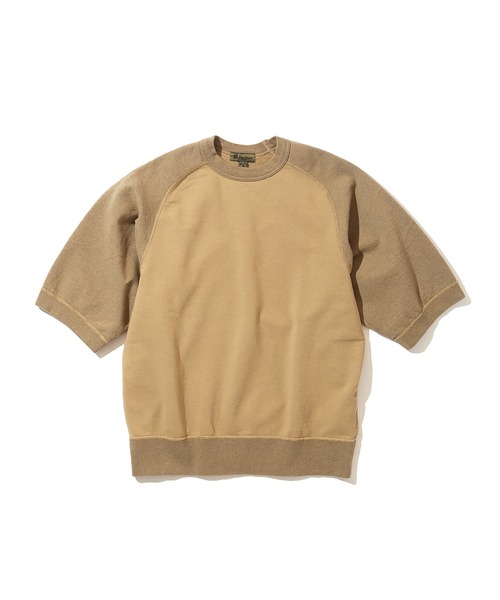 Nigel Cabourn（ナイジェルケーボン）の「Nigel Cabourn　フレンチテリーハーフスウェット 80440021045（Tシャツ/カットソー・メンズ・カーキ/アーミー・50/48）」の7枚目の写真