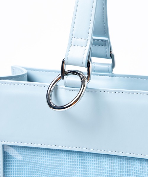 WEGO(ウィゴー)の「WEGO/ぬいバッグ付き痛バッグ(ショルダーバッグ・レディース・サックスブルー/ホワイト/ブラック・FREE)」の18枚目の写真