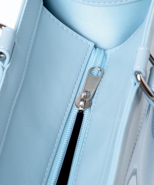 WEGO(ウィゴー)の「WEGO/ぬいバッグ付き痛バッグ(ショルダーバッグ・レディース・サックスブルー/ホワイト/ブラック・FREE)」の14枚目の写真