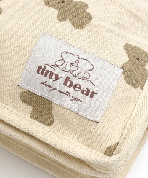 BREEZE（ブリーズ）の「tiny bear 布BOX（小）（ポーチ・キッズ・アイボリー・FREE）」の7枚目の写真