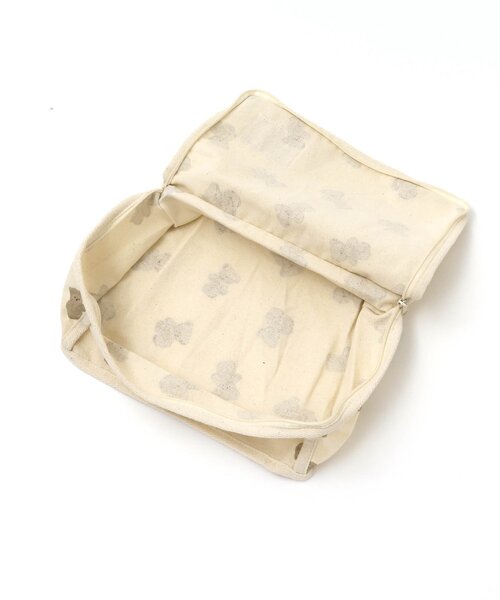BREEZE（ブリーズ）の「tiny bear 布BOX（小）（ポーチ・キッズ・アイボリー・FREE）」の10枚目の写真