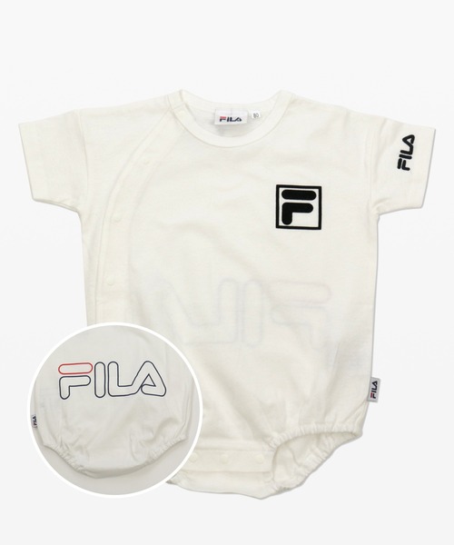 FILA(フィラ)の「FILA / フィラ ロゴ前開きロンパース(ロンパース・キッズ・A/I/G/C/E/H/D/B/J/F/K/L・70cm/90cm/80cm)」の5枚目の写真