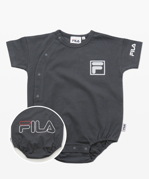 FILA(フィラ)の「FILA / フィラ ロゴ前開きロンパース(ロンパース・キッズ・A/I/G/C/E/H/D/B/J/F/K/L・70cm/90cm/80cm)」の6枚目の写真