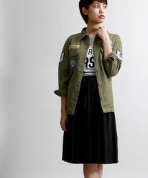 WEGO | WEGO/シフォンプリーツミドルスカート(スカート)