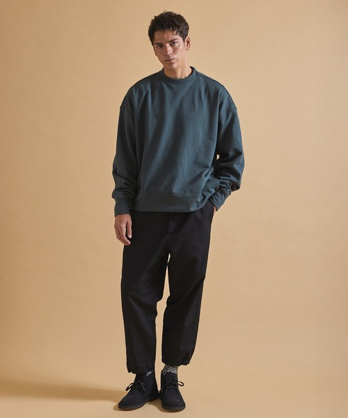 Jack Miller(ジャックミラー)の「Jack Miller スビンウラケ プルオーバー 008(スウェット・メンズ・モスグリーン/ブラック/キナリ・XL/L/S/M)」の16枚目の写真