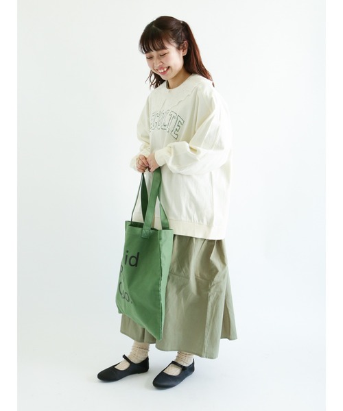 Samansa Mos2(サマンサ モスモス)の「襟付ピンタックワンピース(ワンピース・レディース・ブラック/ベージュ/オフホワイト/カーキ・フリ-)」の15枚目の写真