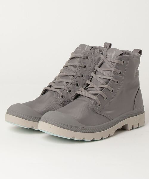 PALLADIUM（パラディウム）の「PALLADIUM PAMPA HI SEEKER LITE+ WP+ パラディウム パンパ ハイ シーカー ウォータープルーフ プラス（スニーカー・メンズ・ブラック/ホワイト/カーキ/グレイッシュベージュ/ブラック系その他/グレー系その他・23.5cm/27cm/24.5cm/23cm/26cm/27.5cm/26.5cm/25cm/24cm/28cm/25.5cm/29cm/22.5cm/22.5㎝）」の4枚目の写真