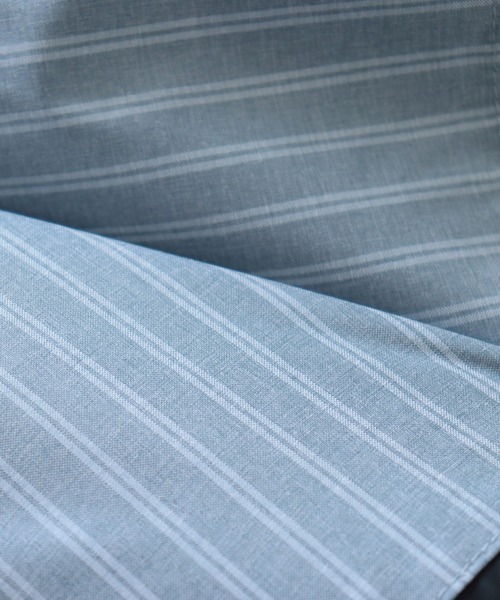 utatane（ウタタネ）の「日傘 完全遮光100％ 晴雨兼用 竹ハンドル シャンブレー調（長傘・レディース・ベージュ/スミクロ/スモークピンク/アッシュブラウン/モカ/ブルー・FREE）」の12枚目の写真