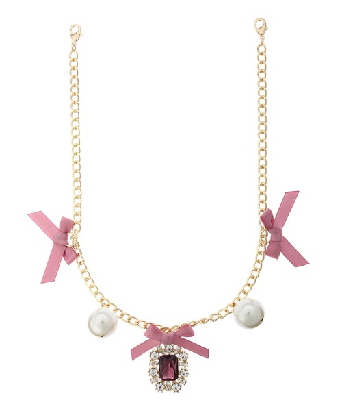 Maison de FLEUR（メゾンドフルール）の「ビジューリボンバッグ