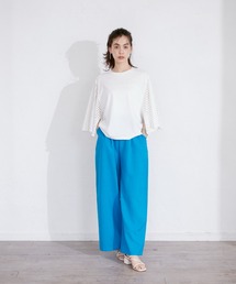 INED CLARO | リネンタッチイージーワイドパンツ【セットアップ対応】(その他パンツ)