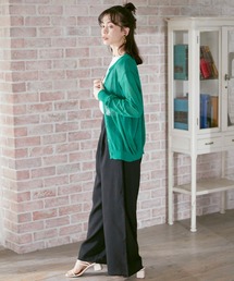 INED CLARO | リネンタッチイージーワイドパンツ【セットアップ対応】(その他パンツ)