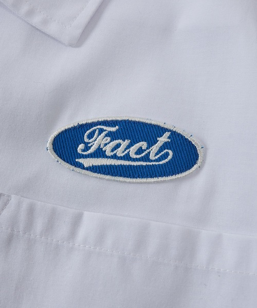 WHO'S WHO gallery(フーズフーギャラリー)の「COOPER FACTオックスハーフジップシャツ(シャツ/ブラウス・メンズ・ホワイト/ブラック/ベージュ・FREE)」の13枚目の写真