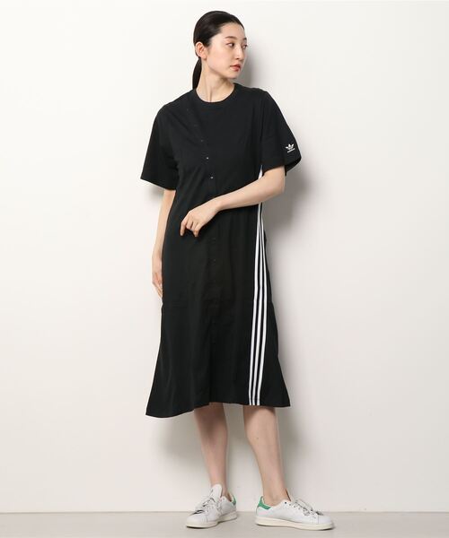 セール Adidas アディダス W Long Tee Dress Awog ワンピース Hf03 Black ワンピース Adidas アディダス のファッション通販 Zozotown