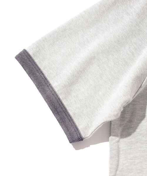 BEAMS(ビームス)の「BEAMS / フェード ルーズフィット リンガー Tシャツ(Tシャツ/カットソー・メンズ・グレー系その他/ホワイト・SMALL/X-LARGE/LARGE/MEDIUM)」の15枚目の写真