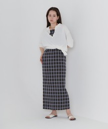 TINA：JOJUN | エンブレム刺繍 ユニセックスポロニット TINA：JOJUN(ニット/セーター)