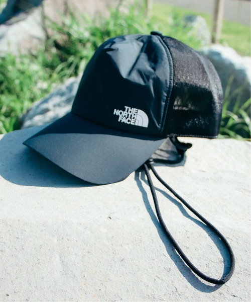 THE NORTH FACE（ザノースフェイス）の「【THE NORTH FACE / ザ ノースフェイス】Waterside Cap（キャップ・メンズ・ブラック/ネイビー/キャメル・LARGE）」の4枚目の写真