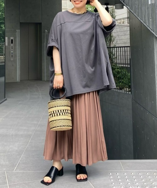 ロングギャザースカート