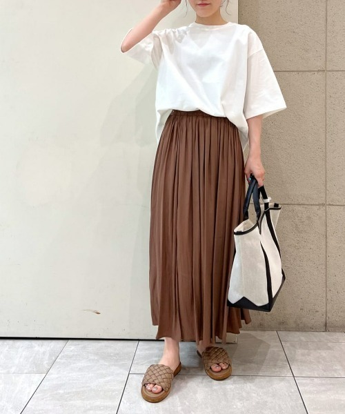 ロングギャザースカート