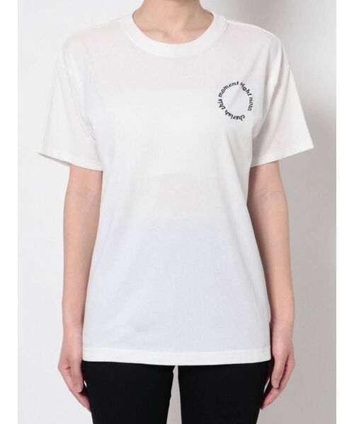 EMODA(エモダ)の「ポイントロゴTシャツ(Tシャツ/カットソー・レディース・ピンク/ブラック/ホワイト・FREE)」の19枚目の写真