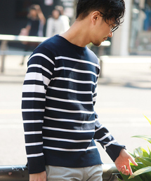 EDIFICE | ◇J.KNIT ボーダーニット(ニット/セーター)