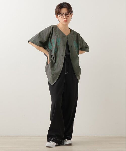 DOUBLE NAME（ダブルネーム）の「ベースボールシャツ（シャツ/ブラウス