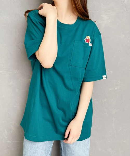 【THE NORTH FACE】ONE EARTH POCKET S/S R/TEE★送料・関税込 THE NORTH FACE】ONE EARTH POCKET S/S R/TEE☆送料・関税込