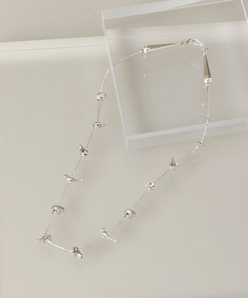 HARPO シルバーネックレス アニマルモチーフ Harpo | アニマル フェティッシュネックレス 66cm - シルバー