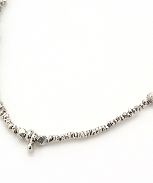 IENA（イエナ）の「JAMIRAY SILVER BEADS SHORT ネックレス（ネックレス・レディース・シルバー・FREE）」の6枚目の写真