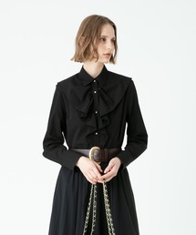 allureville | ＜予約＞THOMAS MASONフロントフリルシャツ(シャツ/ブラウス)