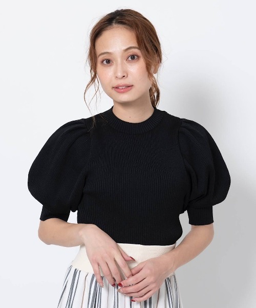 AND COUTURE（アンドクチュール）の「バルーンスリーブリブプル