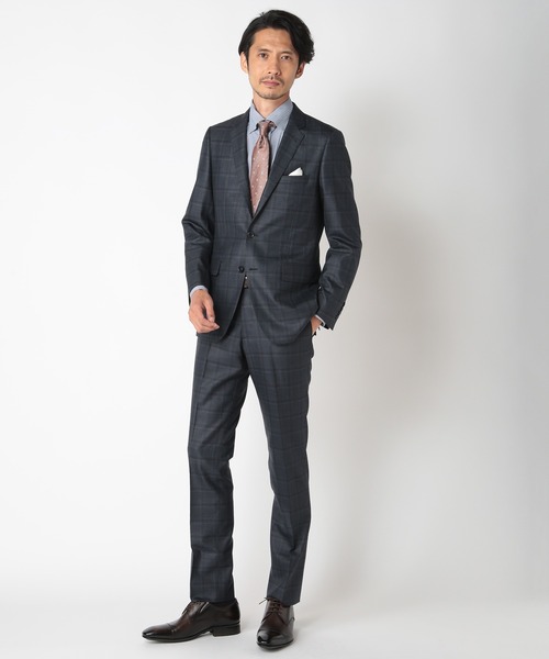 CROWDED CLOSET（クラウデッドクローゼット）の「【DISNOTICED(ディスノーティス)】ハイゲージニットツイルシャツ/汗シミ防止素材（ビジネスシャツ・メンズ・ホワイト/ネイビー/グレー・01/02/03/04）」の11枚目の写真