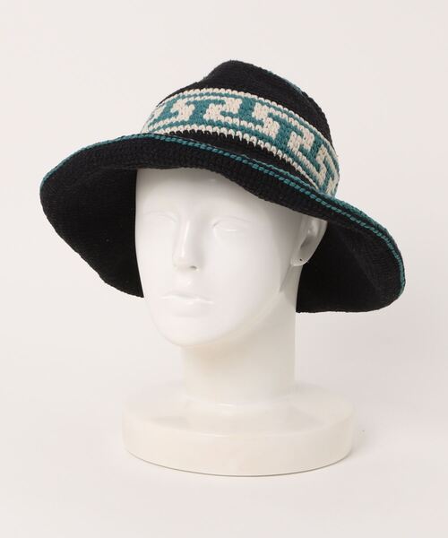 チャイハネ（チャイハネ）の「【チャイハネ】ティパールコットンニットハット（ハット・レディース・ベージュ/パープル/グレー/レッド/イエロー/ブルー/グリーン系その他/オレンジ/ブラック・FREE）」の2枚目の写真