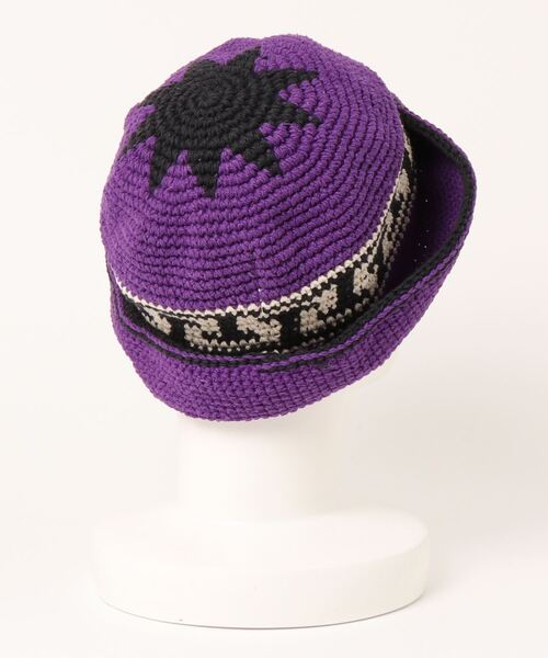 チャイハネ（チャイハネ）の「【チャイハネ】ティパールコットンニットハット（ハット・レディース・ベージュ/パープル/グレー/レッド/イエロー/ブルー/グリーン系その他/オレンジ/ブラック・FREE）」の20枚目の写真