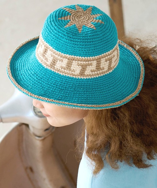 チャイハネ（チャイハネ）の「【チャイハネ】ティパールコットンニットハット（ハット・レディース・ベージュ/パープル/グレー/レッド/イエロー/ブルー/グリーン系その他/オレンジ/ブラック・FREE）」の5枚目の写真